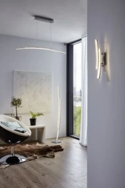 EGLO PERTINI LED Wandleuchte, 2-flg., Chrom, Transparent -Leuchten Verkauf eglo96097 1