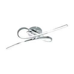 EGLO SELVINA LED Deckenlampe Chrom 700x420mm 2x 900lm