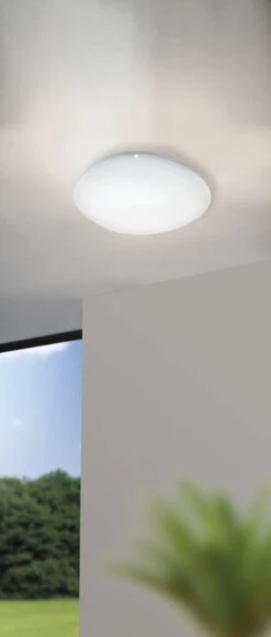 EGLO SILERAS-A LED Deckenleuchte Weiß 3300lm 60x8,5cm Mit Fernbedienung 7 EGLO SILERAS-A LED Deckenleuchte Weiß 3300lm 60x8,5cm Mit Fernbedienung -Leuchten Verkauf eglo98228 2