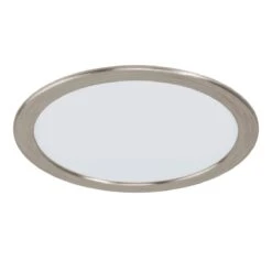EGLO FUEVA 5 LED Einbauleuchte Nickel-matt Rund 216mm 2000lm 4000K -Leuchten Verkauf eglo99155 2