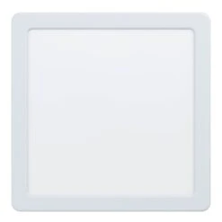 EGLO FUEVA 5 LED Einbauleuchte Weiss Eckig 216mm 1800lm 3000K