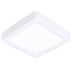 EGLO FUEVA 5 LED Aufbauleuchte Weiss Eckig 160mm 1200lm 3000K