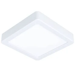 EGLO FUEVA 5 LED Aufbauleuchte Weiss Eckig 160mm 1350lm 4000K