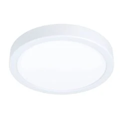 EGLO FUEVA 5 LED Aufbauleuchte Weiss Rund 210mm 1800lm 3000K Dimmbar