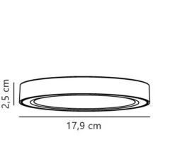 Nordlux SOLLER LED Einbaustrahler Weiß 1000lm IP44 Stepdimmer 17,9x17,9x2,5cm -Leuchten Verkauf einbauleuchte soller 179mm tz