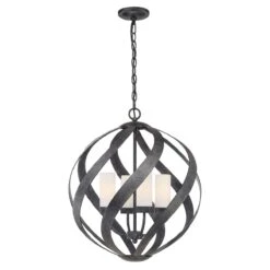 Elstead Blacksmith Pendelleuchte Altes Schwarz 4xE14 IP44 501mm Dimmbar 12 Elstead Blacksmith Pendelleuchte Altes Schwarz 4xE14 IP44 501mm Dimmbar -Leuchten Verkauf elstead leuchten qn blacksmith 4p obk