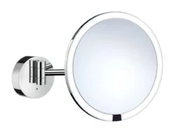 Smedbo Outline Kosmetikspiegel Berührungslos Mit LED-Beleuchtung PMMA Rund FK487H