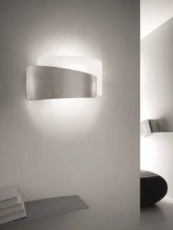 Fabas Luce Slane Wandleuchte Nickel Satiniert, E27 -Leuchten Verkauf fl3177 21 178 6