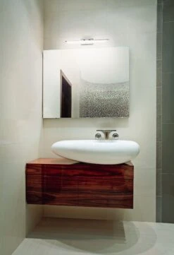 LED Spiegelleuchte Chrom Fabas Luce Saura 460mm 900lm 3000K -Leuchten Verkauf fl3362 26 138 6