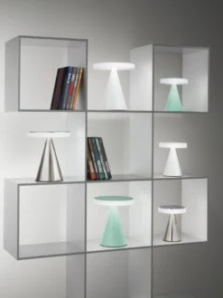 LED Tischlampe Weiß Fabas Luce Neutra 200mm 720lm Touchdimmer -Leuchten Verkauf fl3386 34 102 7