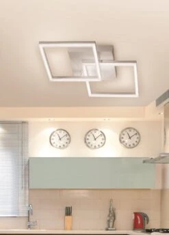 LED Deckenlampe Weiß Fabas Luce Bard 3510lm 450mm Dimmbar -Leuchten Verkauf fl3394 22 102 6