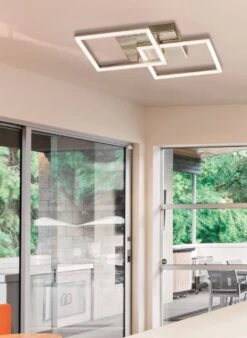 LED Deckenlampe Gold Edelmatt Fabas Luce Bard 3510lm 450mm Dimmbar -Leuchten Verkauf fl3394 22 225 6