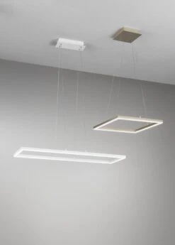 LED Hängelampe Gold Edelmatt Fabas Luce Bard 3510lm 420mm Dimmbar -Leuchten Verkauf fl3394 40 225 1