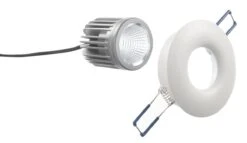 LED Einbaustrahler Weiß Fabas Luce Sigma 800lm 3000K Schwenkbar Rund -Leuchten Verkauf fl3445 72 343 2