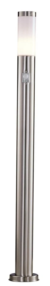 Globo BOSTON Außenleuchte Edelstahl Mit Bewegungsmelder, 1xE27