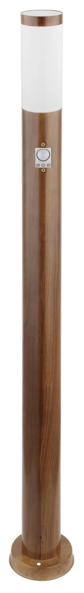 Globo BOSTON Wegeleuchte 1100mm Holzoptik Mit Sensor, 1xE27