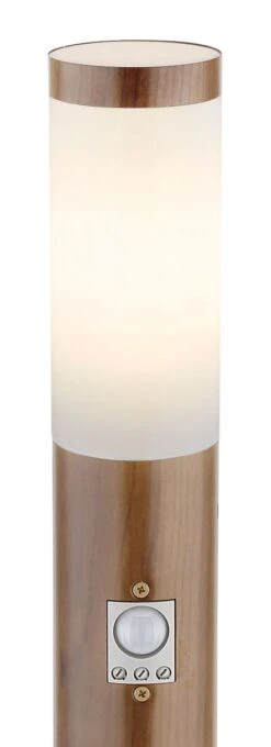Globo BOSTON Wegeleuchte 1100mm Holzoptik Mit Sensor, 1xE27 -Leuchten Verkauf globo3159sw e