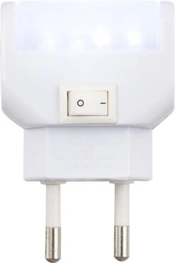 Globo CHASER LED Nachtlicht Od. Orientierungslicht Für Die Steckdose Kunststoff Weiß