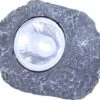 Globo Solarleuchte Stein Kunststoff Grau, 1xLED -Leuchten Verkauf globo33993 84