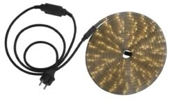 Globo LIGHT TUBE LED Lichtschlauch Warmweiß 6m IP44 288lm 2600K Kunststoff Klar 144xLED