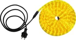 Globo LIGHT TUBE LED Lichtschlauch Gelb 6m IP44 Kunststoff Klar 144xLED