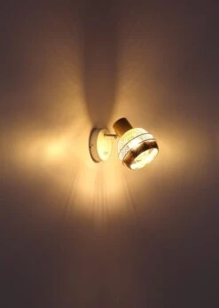 Globo Widy Wandstrahler Holzoptik, Braun E27 Mit Schalter X12,2x15cm 13 Globo Widy Wandstrahler Holzoptik, Braun E27 Mit Schalter X12,2x15cm -Leuchten Verkauf globo54021 1 5