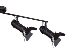 Globo Egon Deckenstrahler Schwarz 4x GU10 Dimmbar 125x16x26,5cm -Leuchten Verkauf globo54650 4b 4