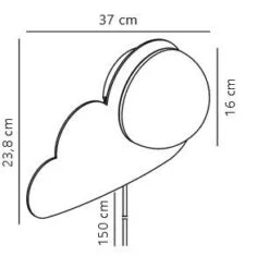 Nordlux Skyku Cloud Kinderlampe Weiss E14 IP20 -Leuchten Verkauf kinderleuchtewolke