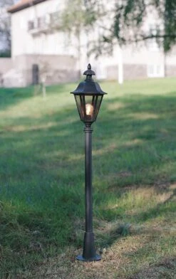 KONSTSMIDE Pallas Schwarzer Leuchtenkopf