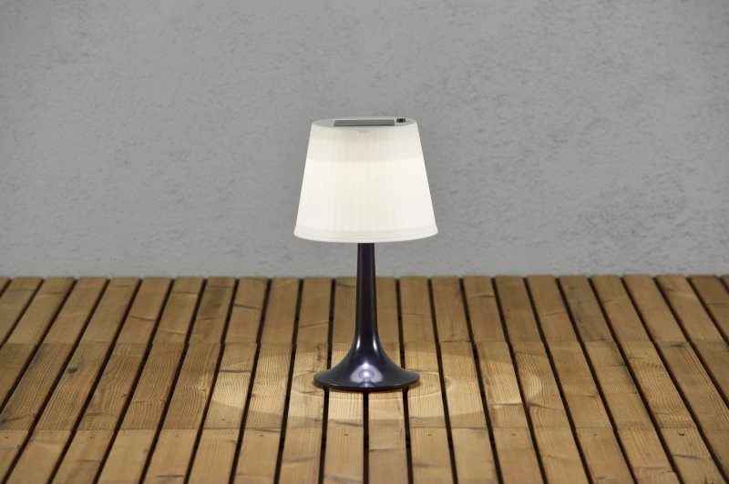KONSTSMIDE Assisi Solar LED Tischleuchte 4 KONSTSMIDE Assisi Solar LED Tischleuchte – Bild 2