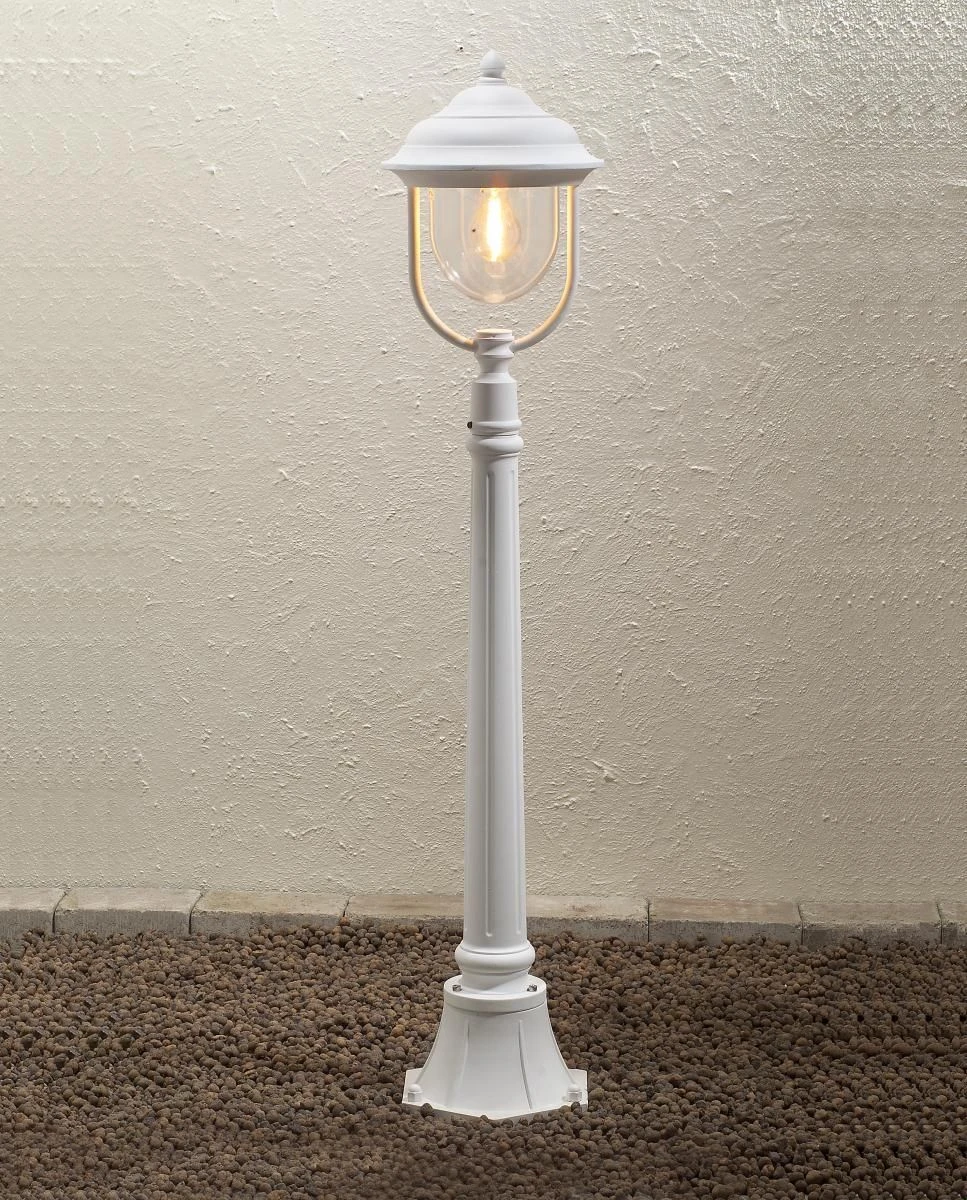 KONSTSMIDE Parma Weiße Wegeleuchte 3 KONSTSMIDE Parma Weiße Wegeleuchte