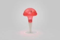 KONSTSMIDE Assisi Pilz Solar LED Leuchte Rot