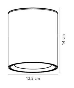 Nordlux LANDON LED Aufbauleuchte Weiß 600lm IP44 12,5x12,5x14cm -Leuchten Verkauf landon aufbaulampe 140mm tz 3