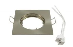 Bioledex® INO Einbaurahmen Edelstahl Gebürstet Eckig 78mm -Leuchten Verkauf leb 10ee 034 2