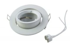 Bioledex® INO Einbaurahmen Weiss Rund Schwenkbar 100mm -Leuchten Verkauf leb 1swr 028 3