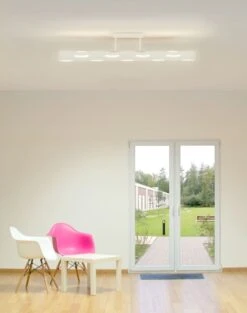 Luce Design Wave LED Deckenleuchte Weiß 2300lm 3000K 13x26x107,5cm Dimmbar -Leuchten Verkauf led wave pl 2