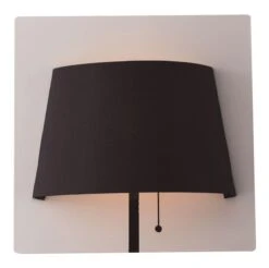 Luce Design Wharol LED Wandleuchte Schwarz, Weiß 480lm 4000K 9x26x26,5cm