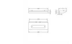 LED Beleuchtetes Wandregal Eichenholz Fabas Luce Linus 400mm -Leuchten Verkauf linus3663 21 215 tz