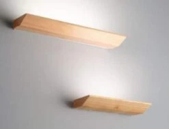 LED Beleuchtetes Wandregal Eichenholz Fabas Luce Linus 400mm -Leuchten Verkauf linus 1