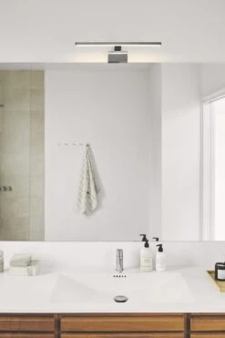 Nordlux MARLEE LED Spiegelleuchte Chrom 800lm 90Ra IP44 50x13,6x3,8cm -Leuchten Verkauf m marlee 2110701033 1