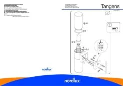 Nordlux Tangens Bad Wandleuchte Geb. Stahl -Leuchten Verkauf n17141032 ze