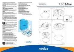 Nordlux Ufo Maxi Deckenleuchte Weiss -Leuchten Verkauf n25626001 ze