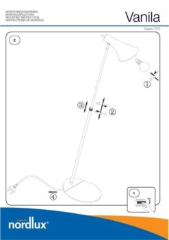 Nordlux Vanila Stehleuchte Weiss 7 Nordlux Vanila Stehleuchte Weiss -Leuchten Verkauf n72704001 ze