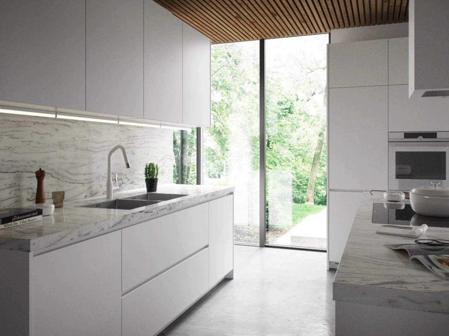 LED Unterbauleuchte Weiß Nordlux Latona 9W 730lm 56,2cm 3000K-4000K 2-Step 6 LED Unterbauleuchte Weiß Nordlux Latona 9W 730lm 56,2cm 3000K-4000K 2-Step – Bild 4