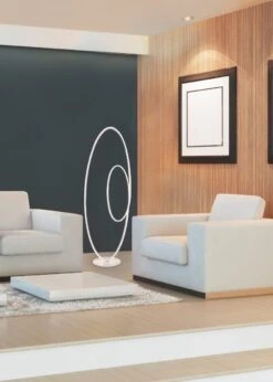 LED Stehleuchte Weiß Näve Odrive 2260lm Mit Drehdimmer 16 LED Stehleuchte Weiß Näve Odrive 2260lm Mit Drehdimmer -Leuchten Verkauf nve2089923 5