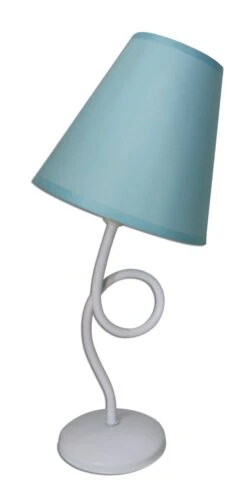 Tischleuchte Schirm Türkis Näve Colori E14