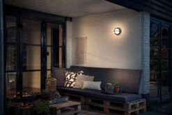 Philips Astilbe MyGarden Maritime Wandaußenleuchte E27 IP44 Schwarz 17,5x17,8x17,8cm -Leuchten Verkauf ph1738030pn 2