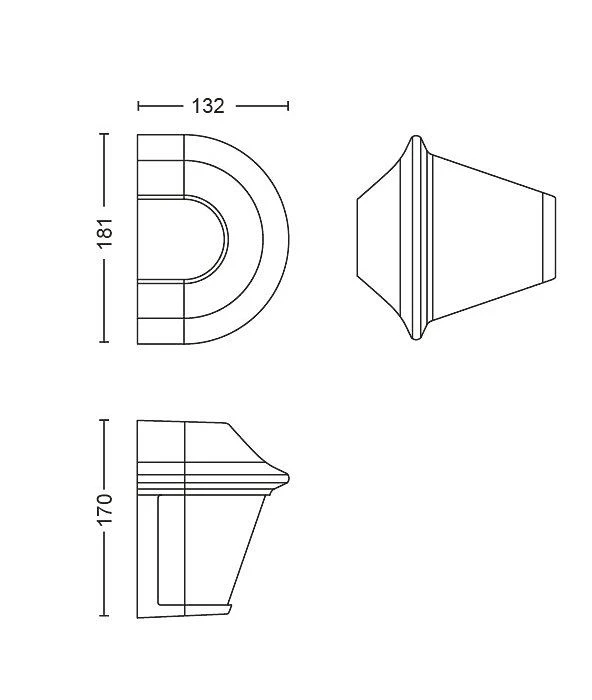Philips MyGarden Schlichte Wandaußenleuchte Serres E27 IP44 Schwarz 6 Philips MyGarden Schlichte Wandaußenleuchte Serres E27 IP44 Schwarz – Bild 4