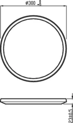 Philips CL550 Superslim LED Deckenleuchte Weiß 1700lm 4000K 30cm SceneSwitch Stepdimmer 11 Philips CL550 Superslim LED Deckenleuchte Weiß 1700lm 4000K 30cm SceneSwitch Stepdimmer -Leuchten Verkauf philips 871869968099200 4