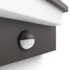 Philips MyGarden Petronia LED Außenwandleuchte Anthrazit 1200lm IP44 22,7x19x6cm Bewegungsmelder -Leuchten Verkauf philips petronia aussenlampe 1739593p0 2